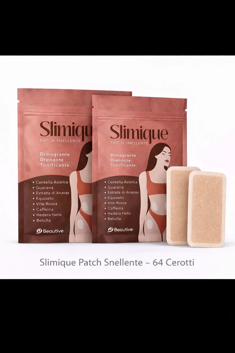 Slimique, patch cosmetico per il corpo